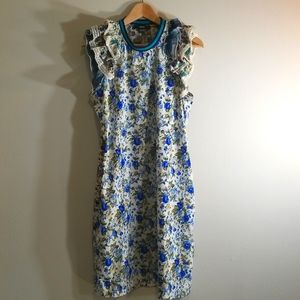 Diesel blue floral dress